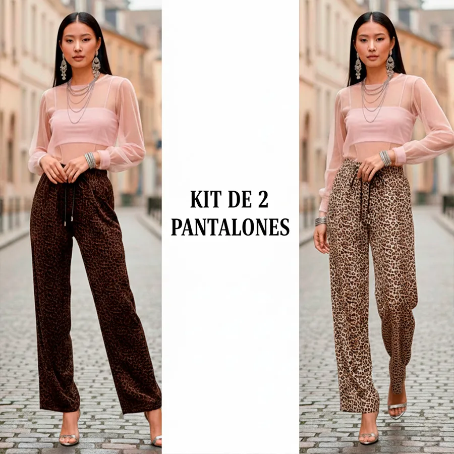 AD2513 KIT DE 2 PANTALONES 6680